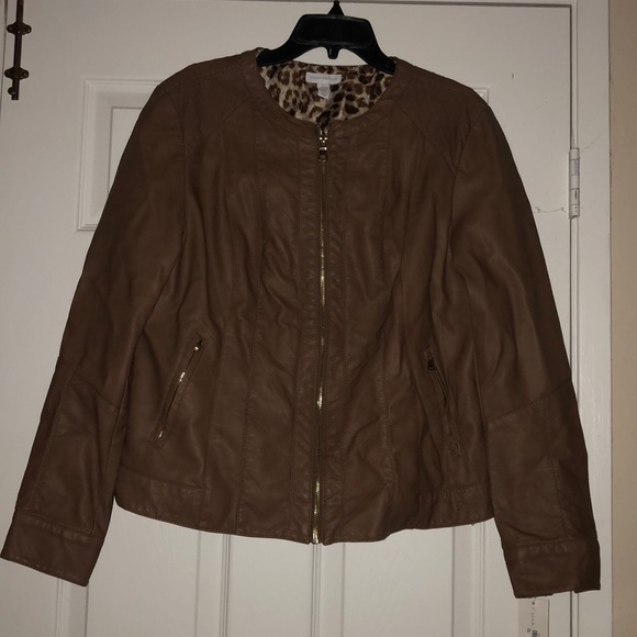 Leather jacket - Picture 1 of 2